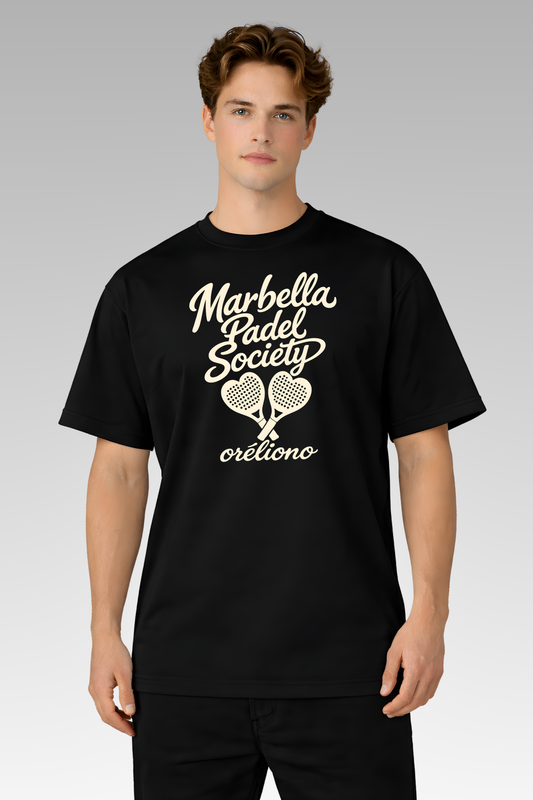 Oversize Marbella Padel Society Tee