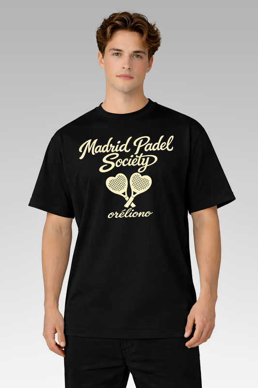 Oversize Madrid Padel Society Tee