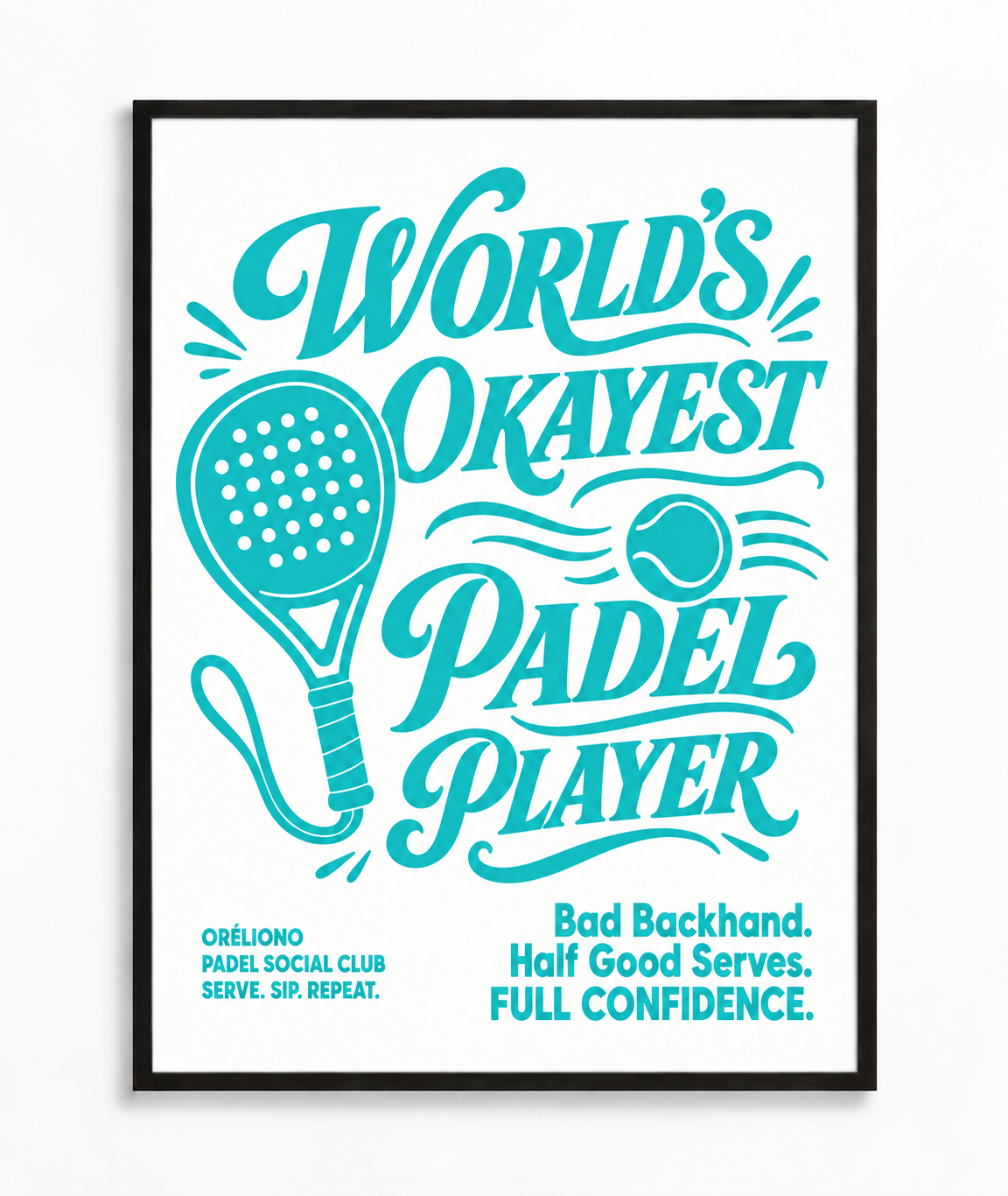 Okayest Player Poster 3:4