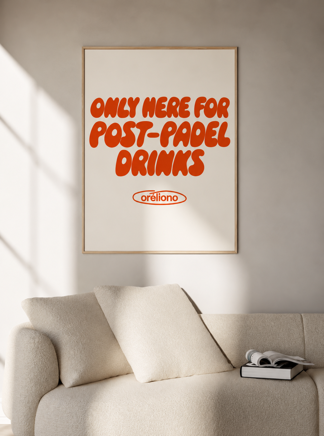 Post Padel Drinks Poster 3:4