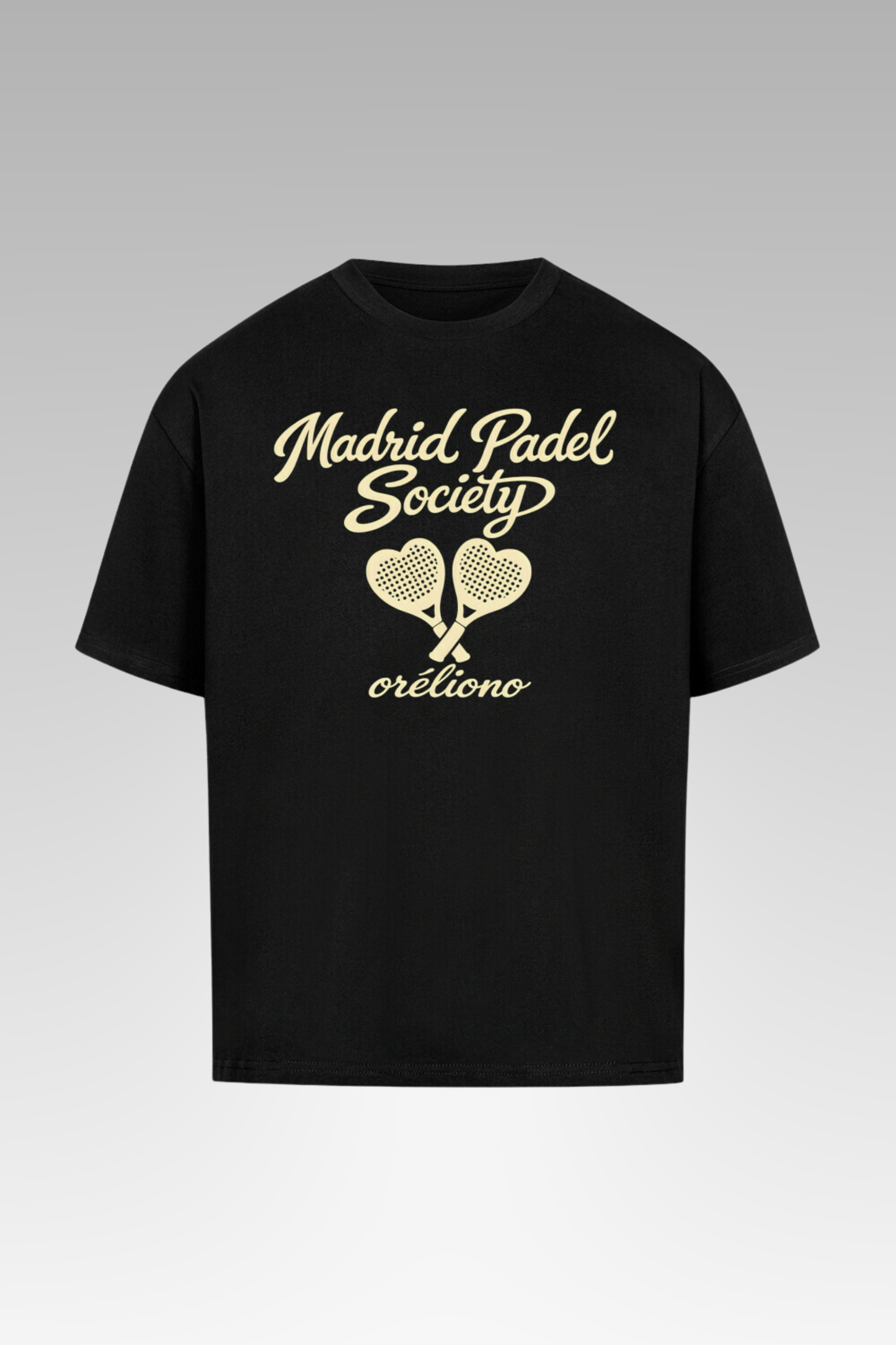 Oversize Madrid Padel Society Tee