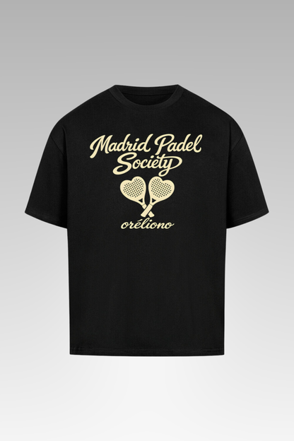 Oversize Madrid Padel Society Tee