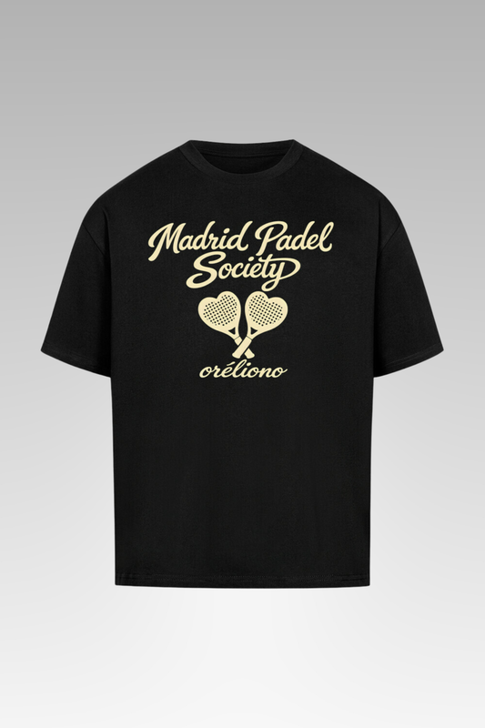 Oversize Madrid Padel Society Tee