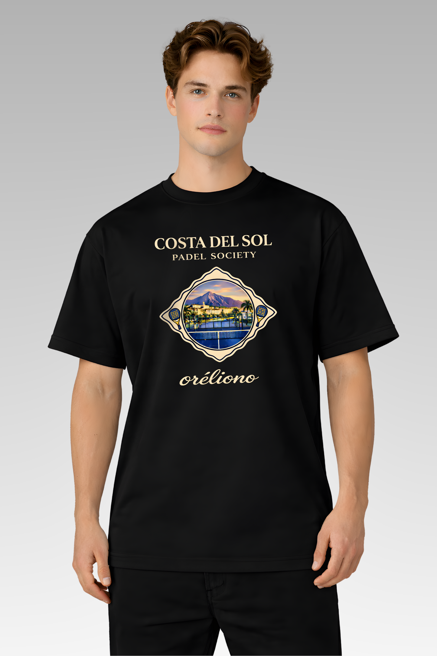 Oversize Costa del Society Tee