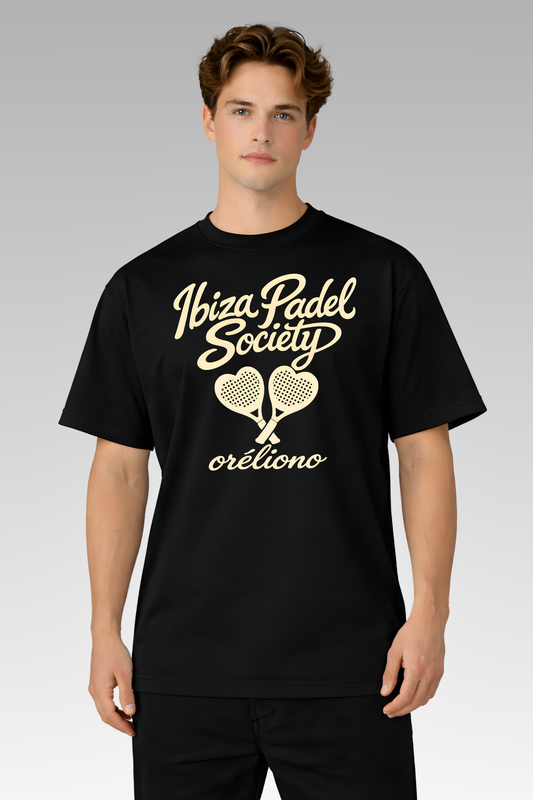 Oversize Ibiza Padel Society Tee