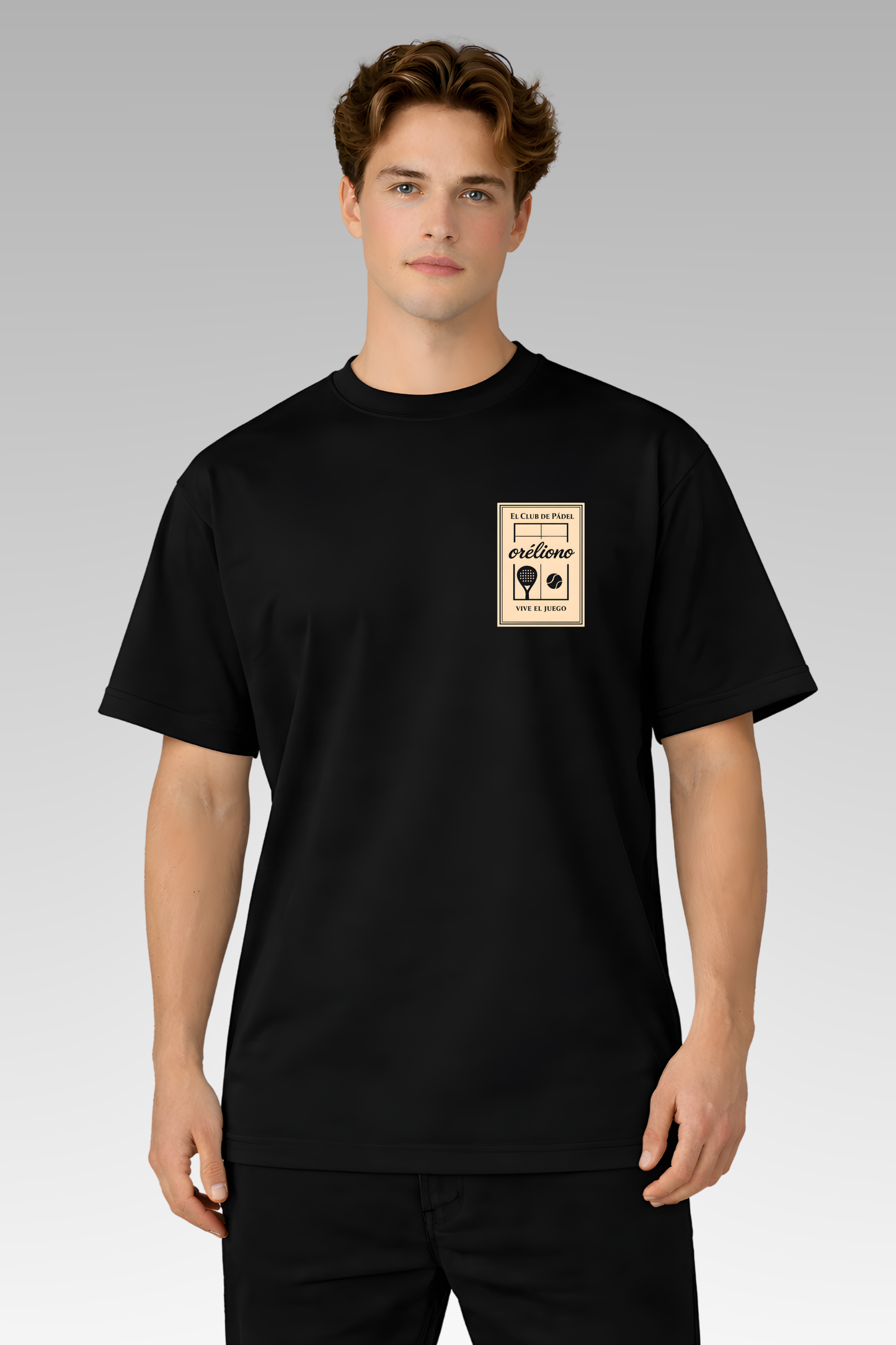 Oversize Vive el juego Tee