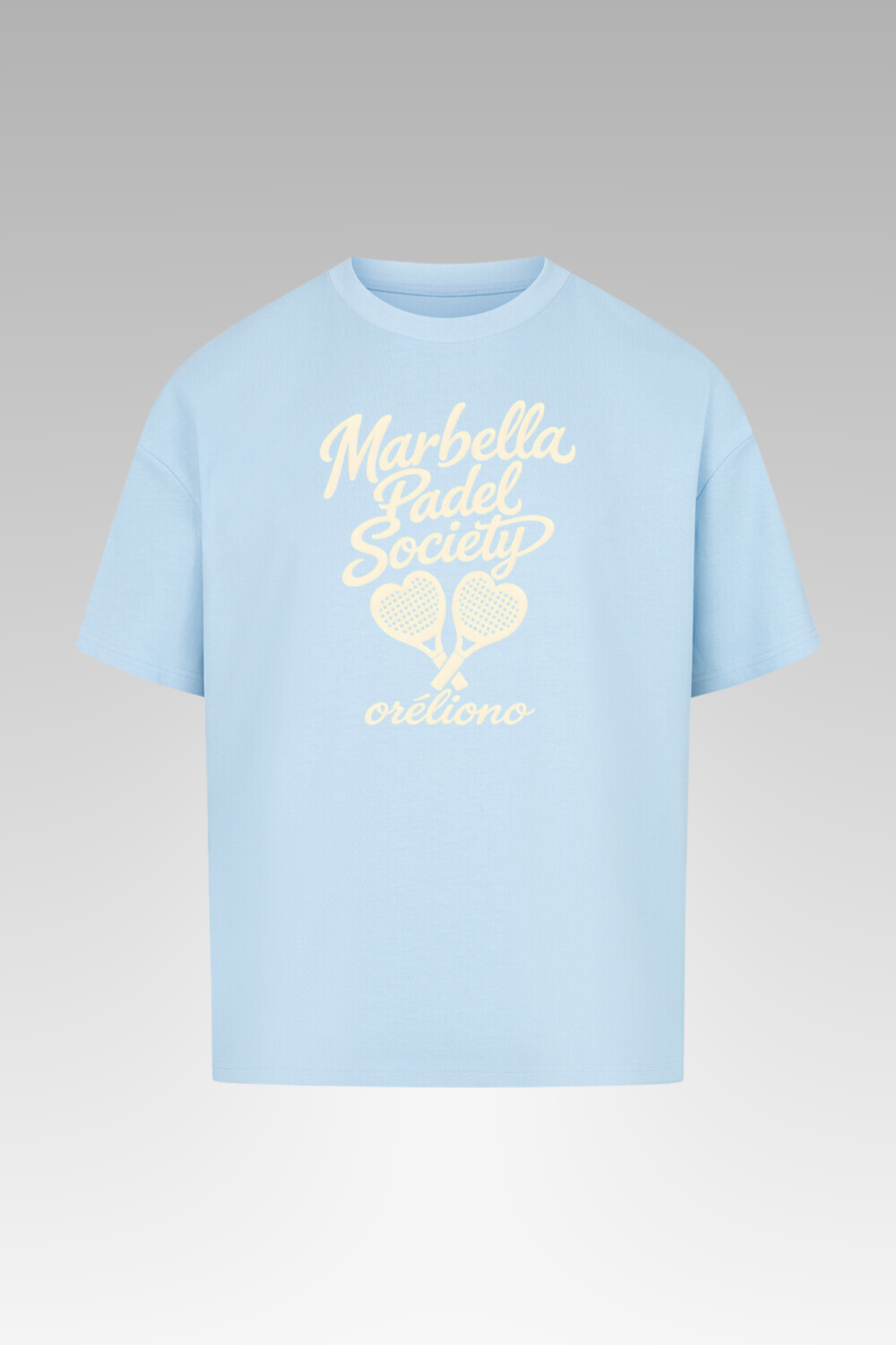 Oversize Marbella Padel Society Tee