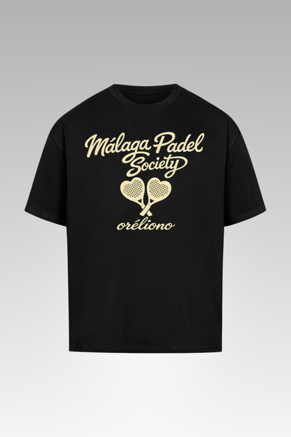 Oversize Málaga Padel Society Tee