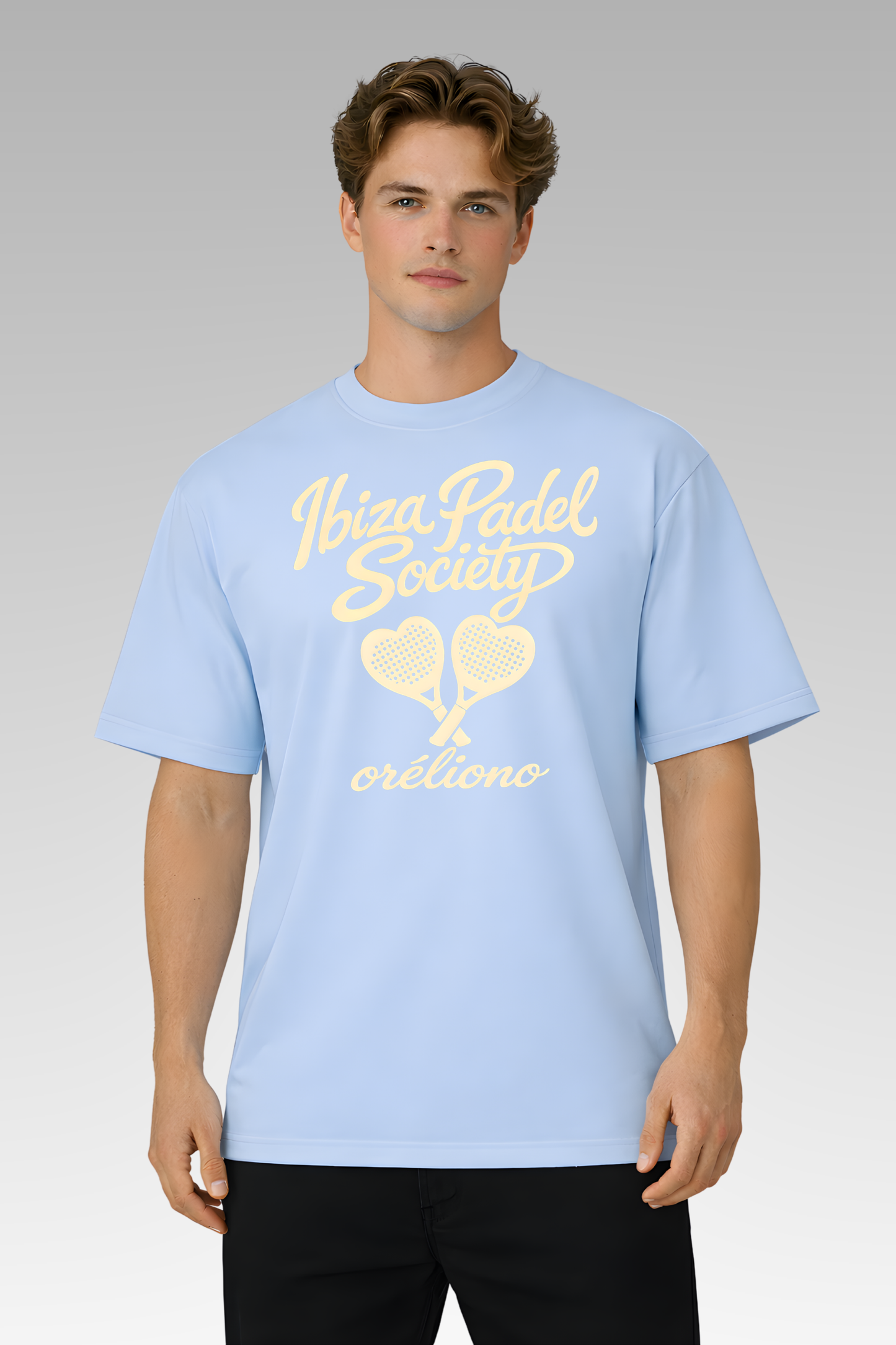 Oversize Ibiza Padel Society Tee