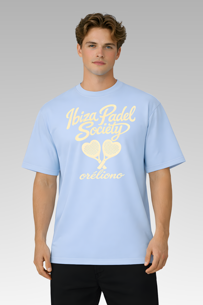 Oversize Ibiza Padel Society Tee