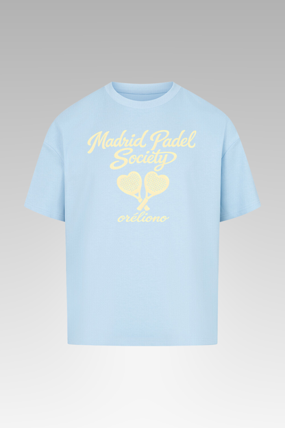 Oversize Madrid Padel Society Tee