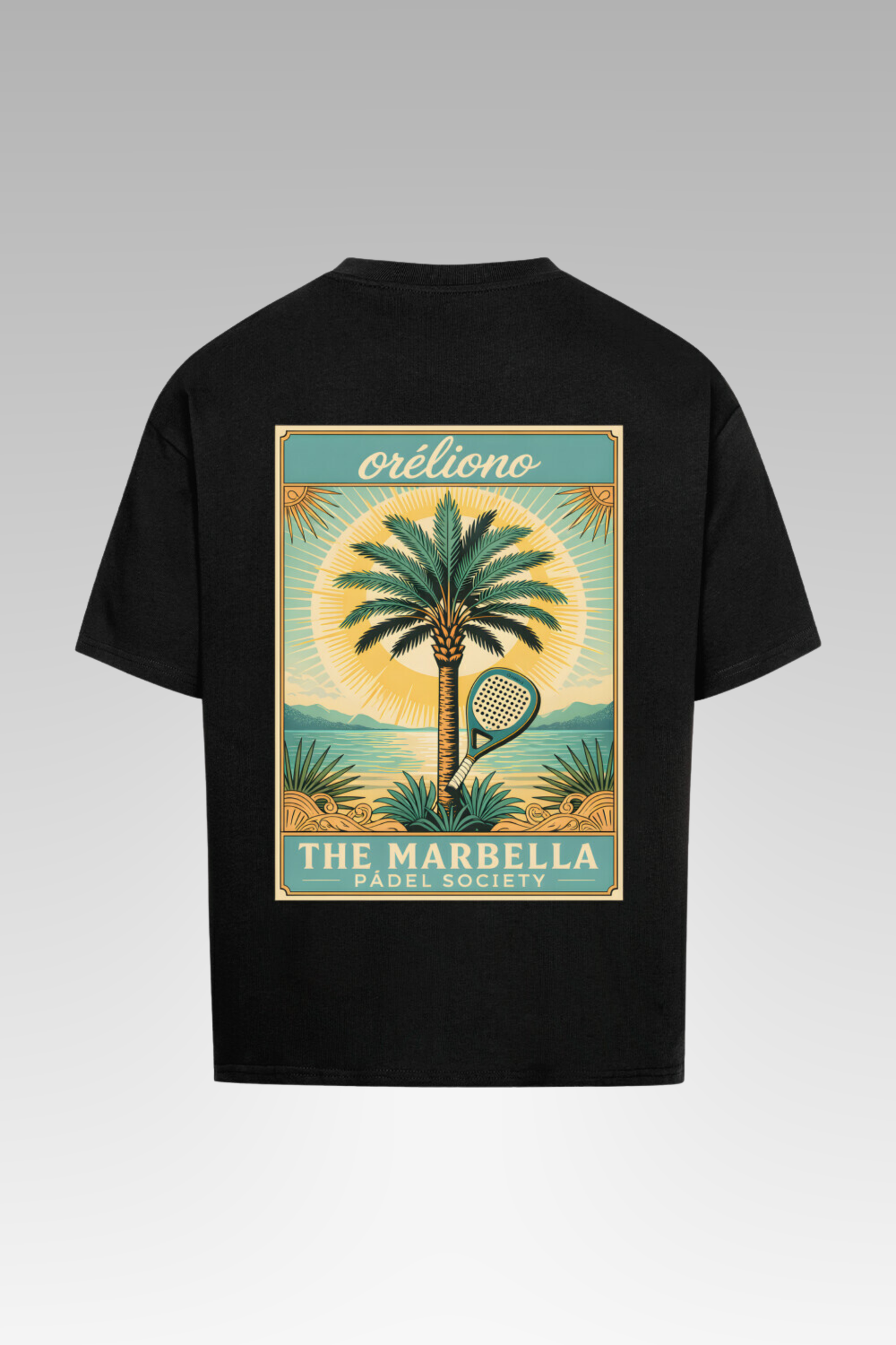 Oversize Marbella Sunset Tee