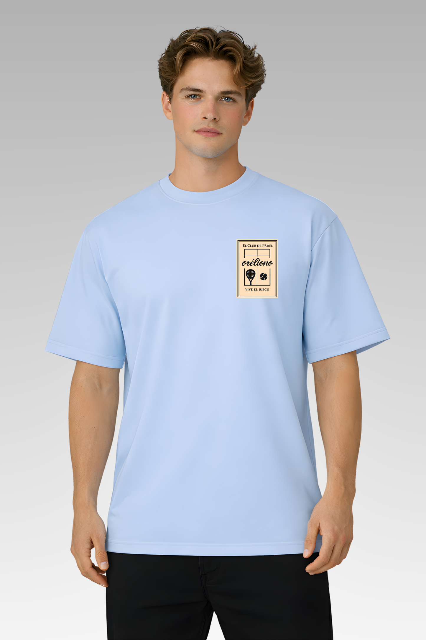 Oversize Vive el juego Tee