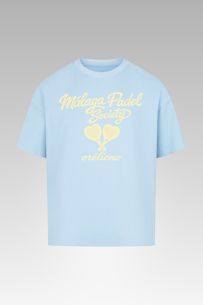 Oversize Málaga Padel Society Tee