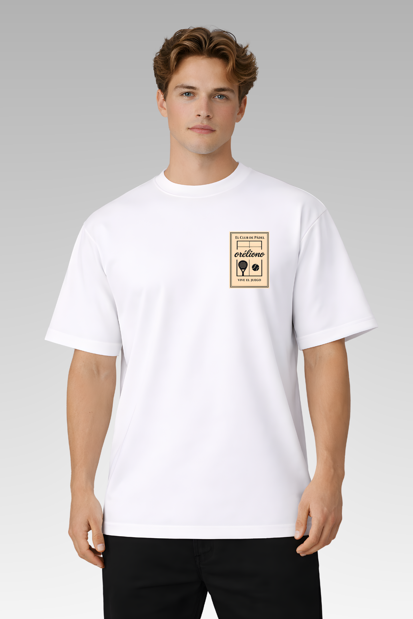 Oversize Vive el juego Tee