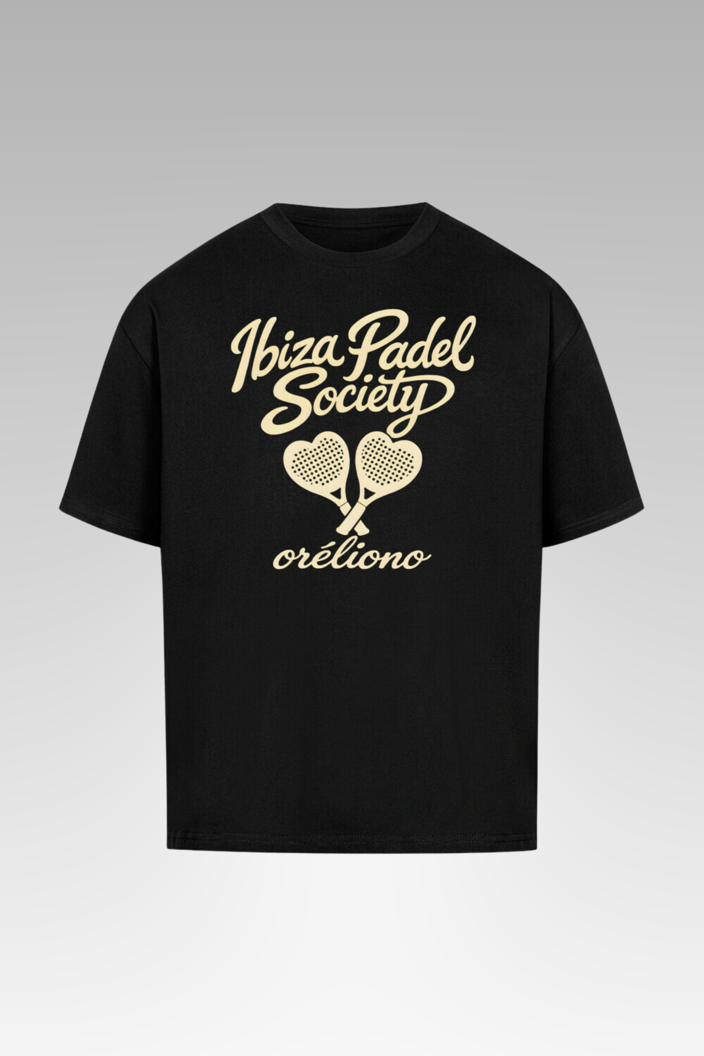 Oversize Ibiza Padel Society Tee