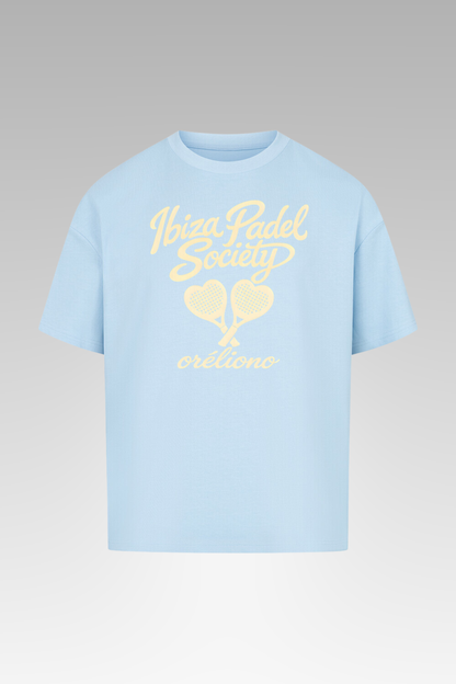 Oversize Ibiza Padel Society Tee