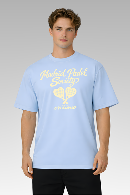 Oversize Madrid Padel Society Tee