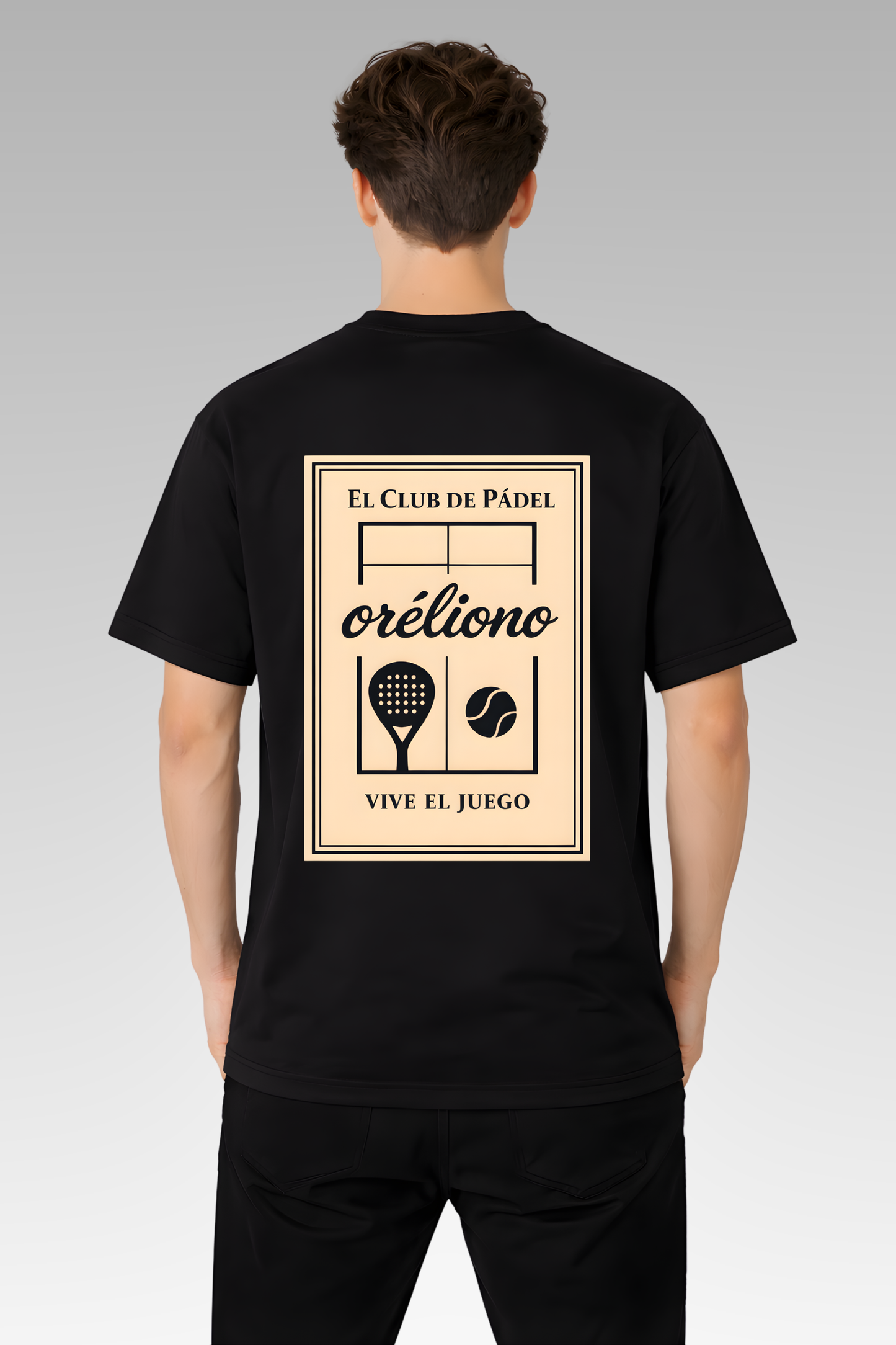 Oversize Vive el juego Tee