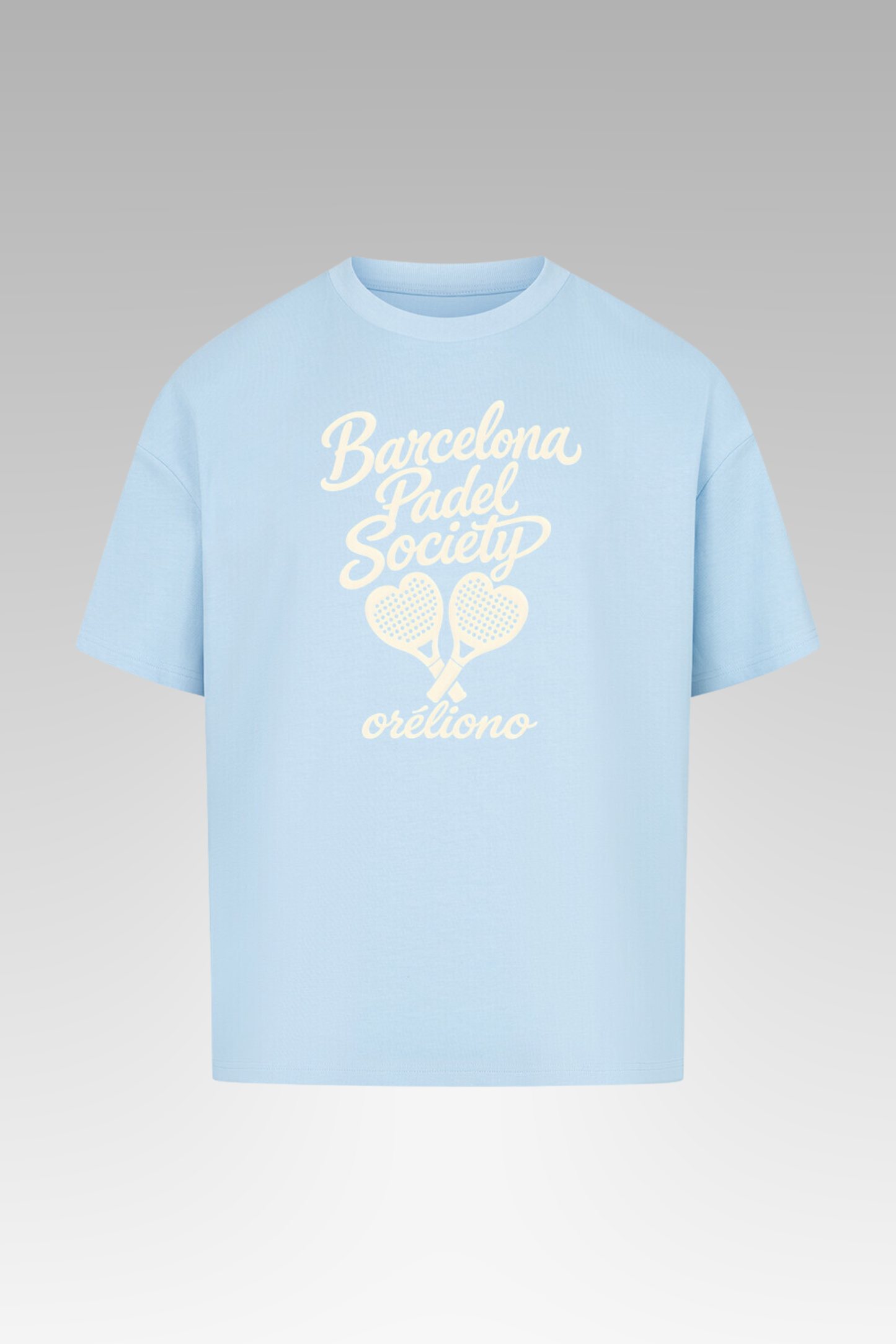 Oversize Barcelona Padel Society Tee