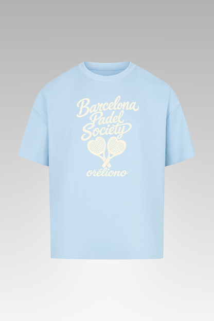 Oversize Barcelona Padel Society Tee