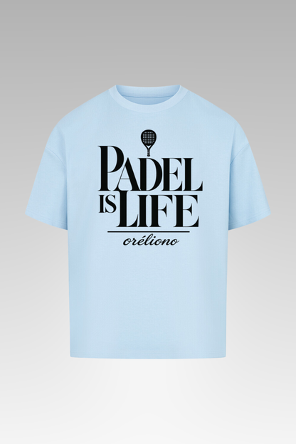 Oversize Padel is Life Tee