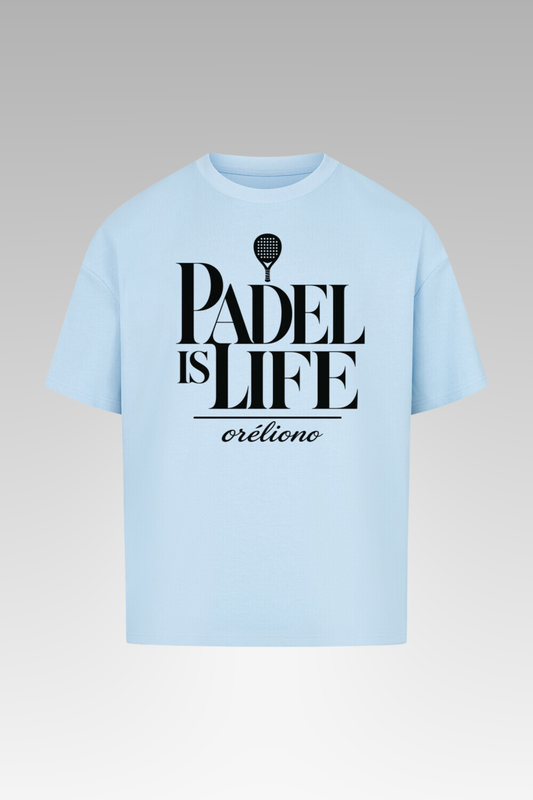 Oversize Padel is Life Tee