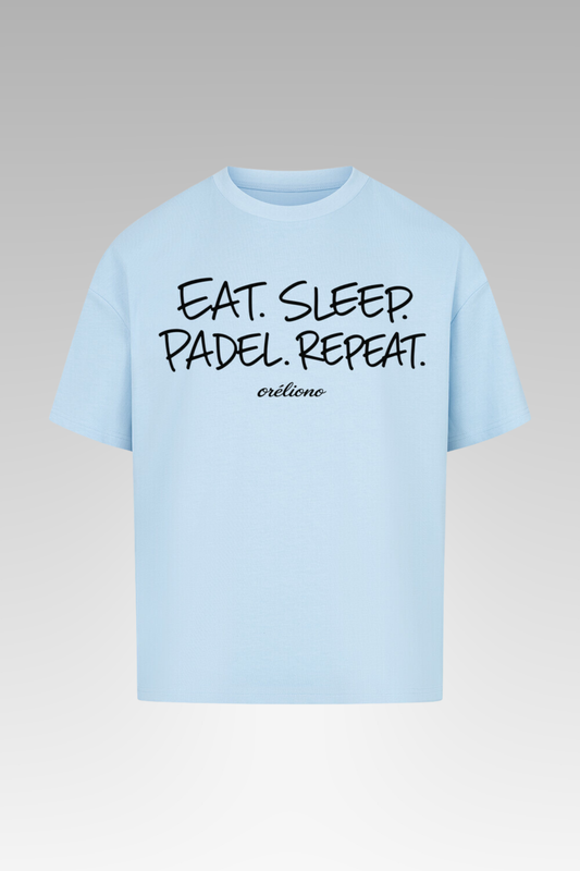 Oversize Eat. Sleep. Padel. Repeat Tee