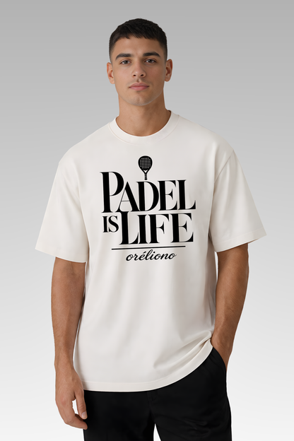 Oversize Padel is Life Tee