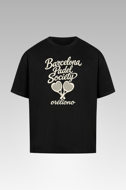 Oversize Barcelona Padel Society Tee