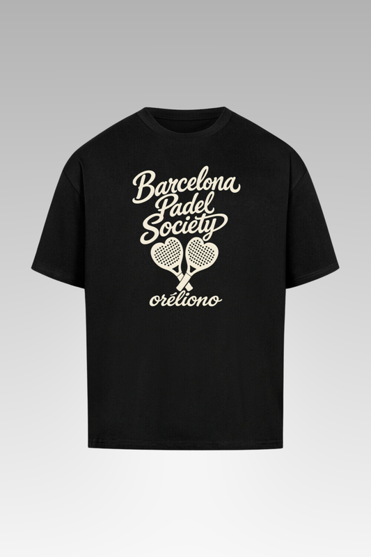 Oversize Barcelona Padel Society Tee