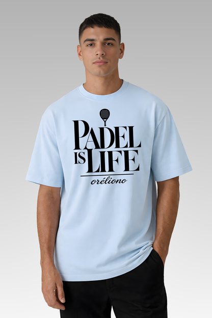Oversize Padel is Life Tee