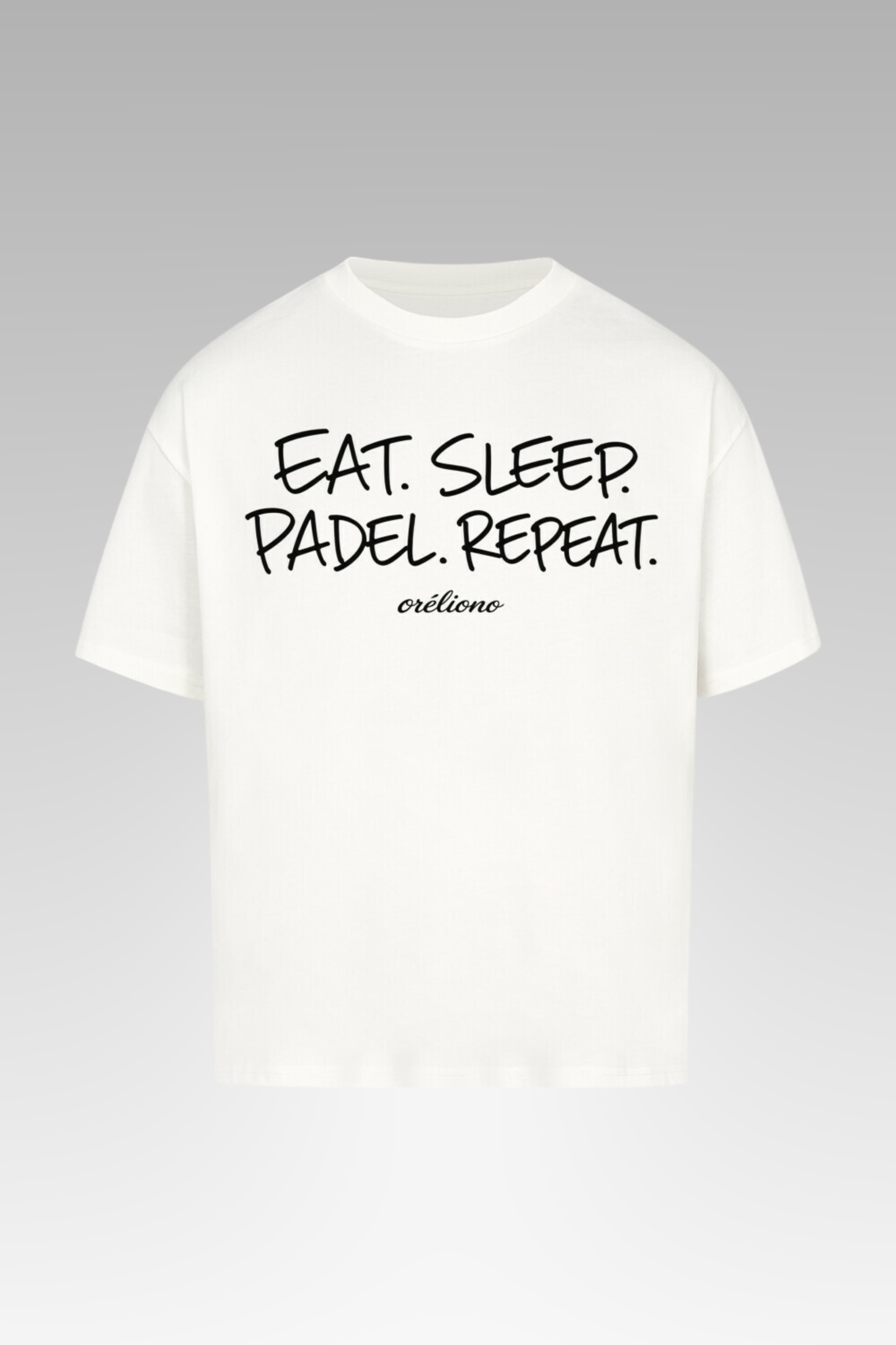 Oversize Eat. Sleep. Padel. Repeat Tee