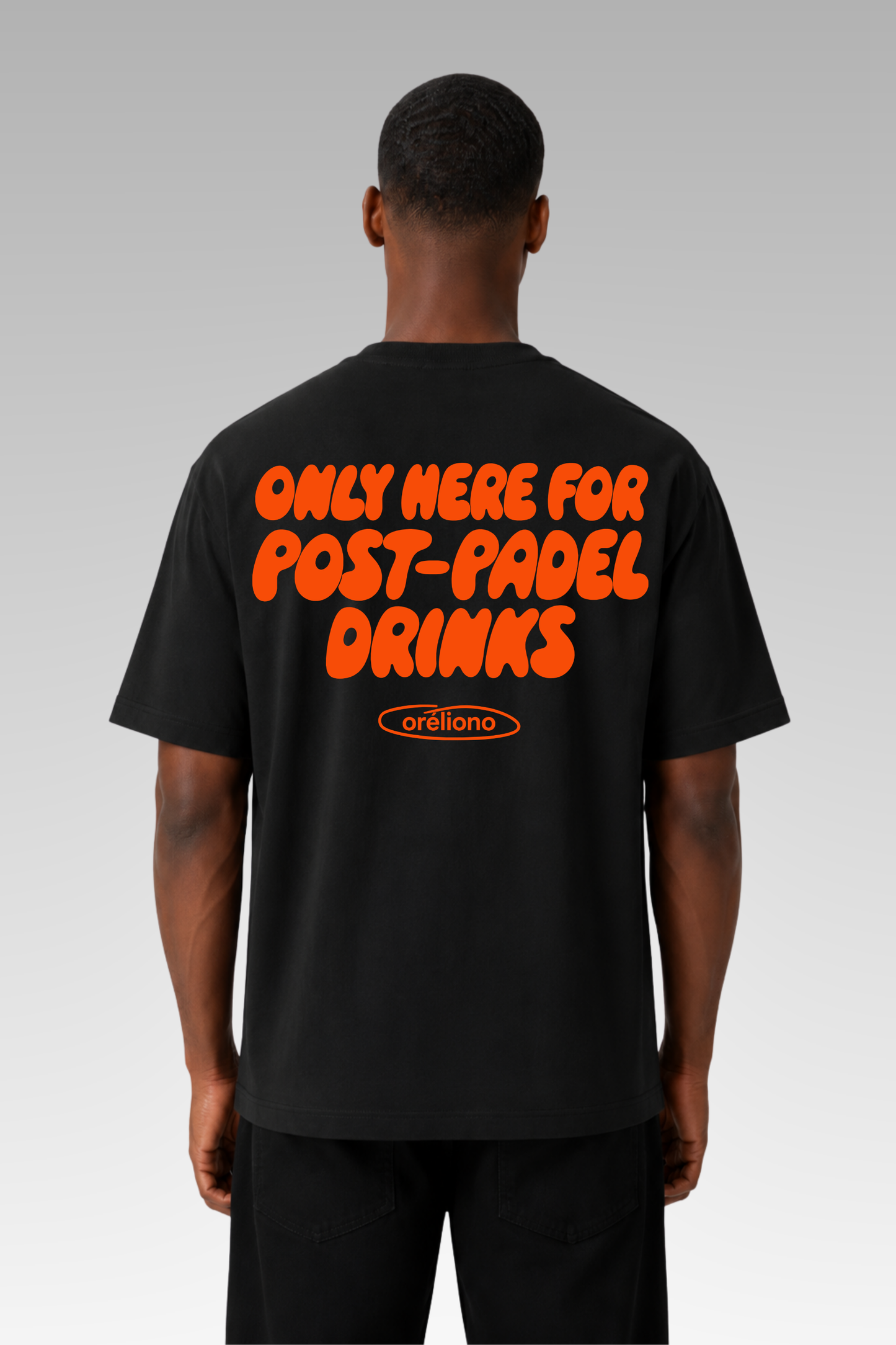 Oversize Post Padel Drinks Tee
