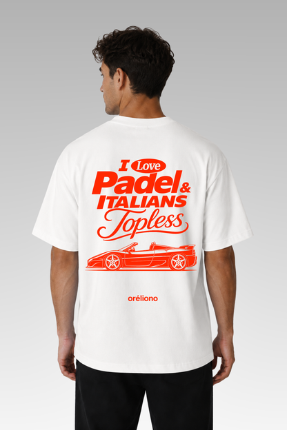 Oversize Padel & Italians Tee