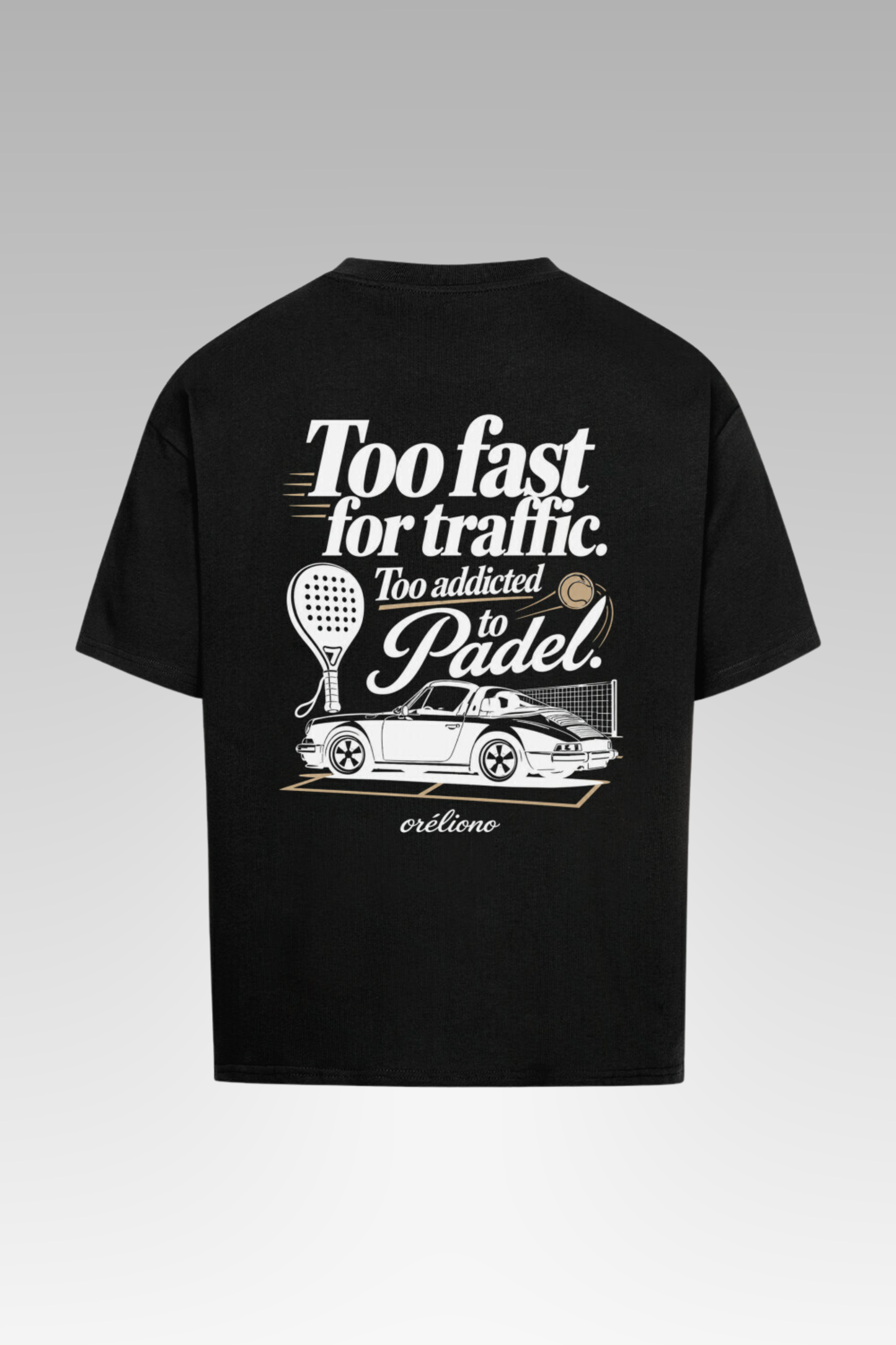Oversize Addicted to Padel Tee