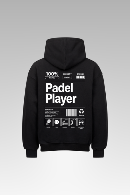 Oversize Padel Player Hoodie
