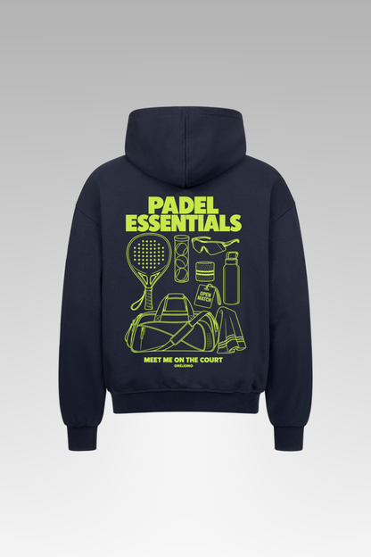 Oversize Essentials Zipper Hoodie