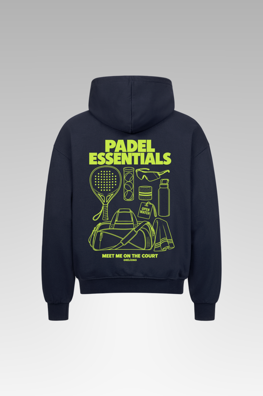Oversize Essentials Zipper Hoodie