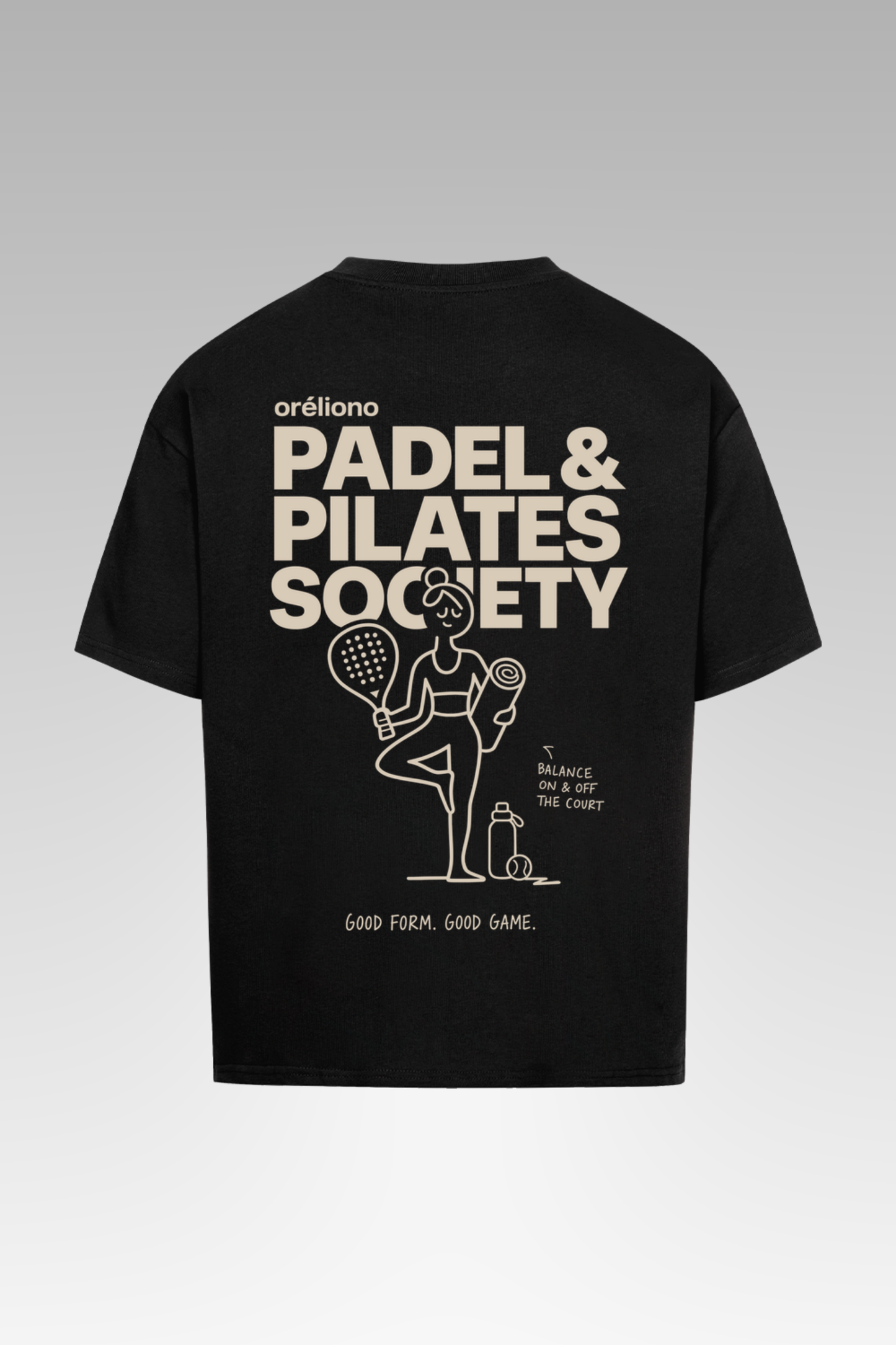 Oversize Padel & Pilates Tee