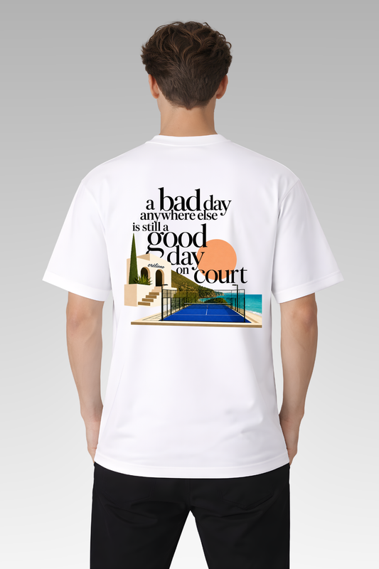 Oversize Good Day Court Tee