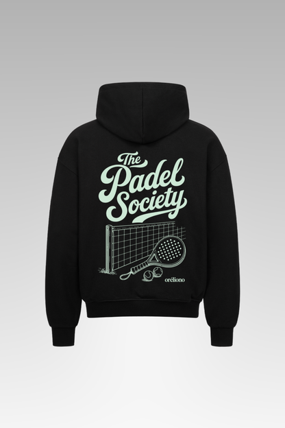 Oversize The Padel Society Zipper Hoodie