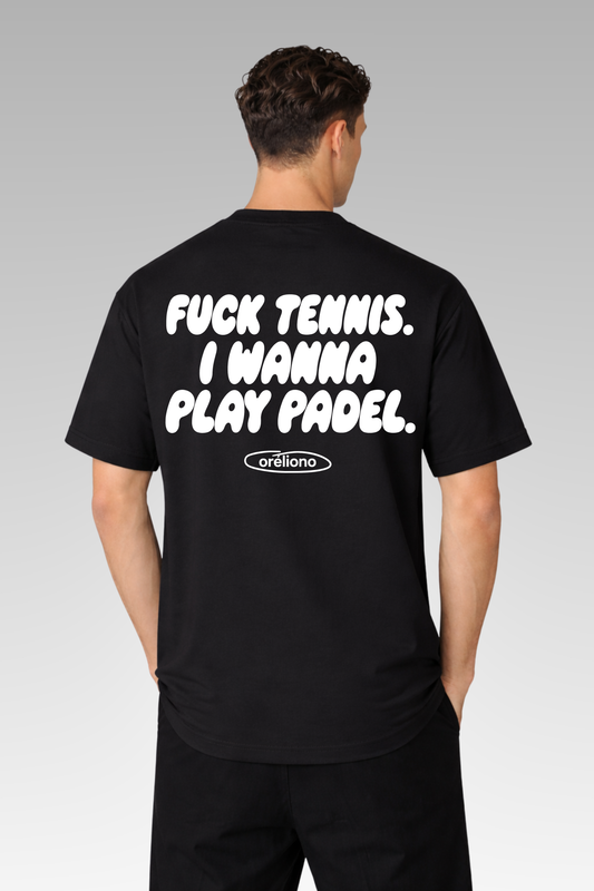Oversize F*** Tennis Tee