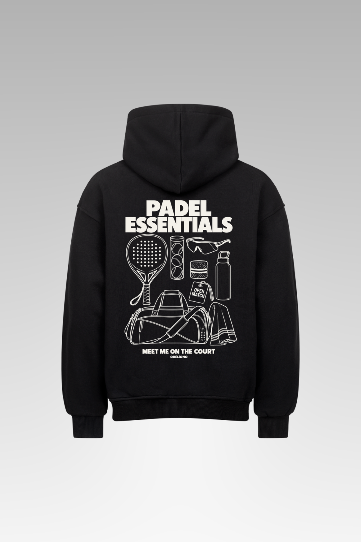 Oversize Padel Essentials Hoodie