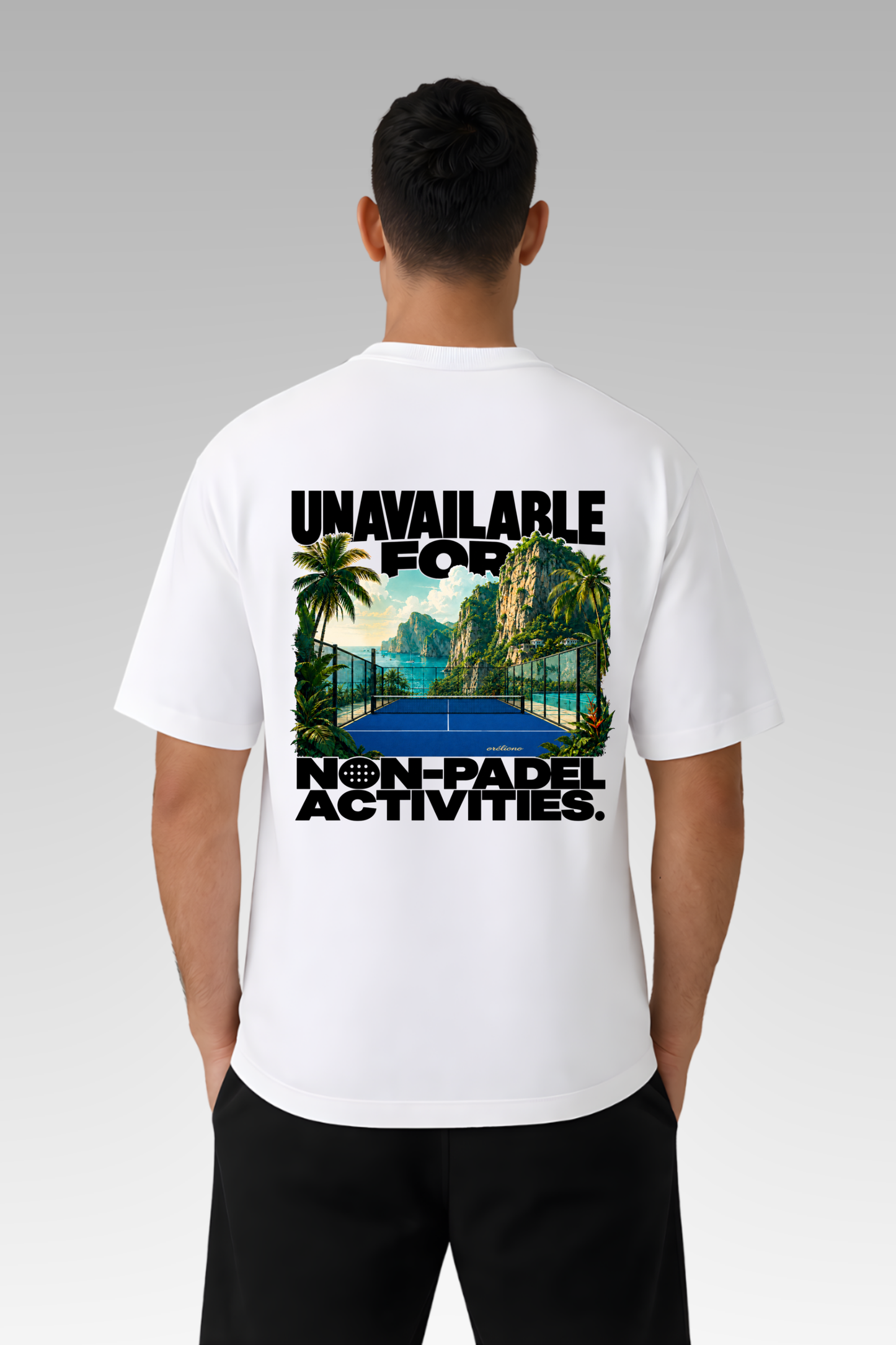 Oversize The Padel Escape Tee