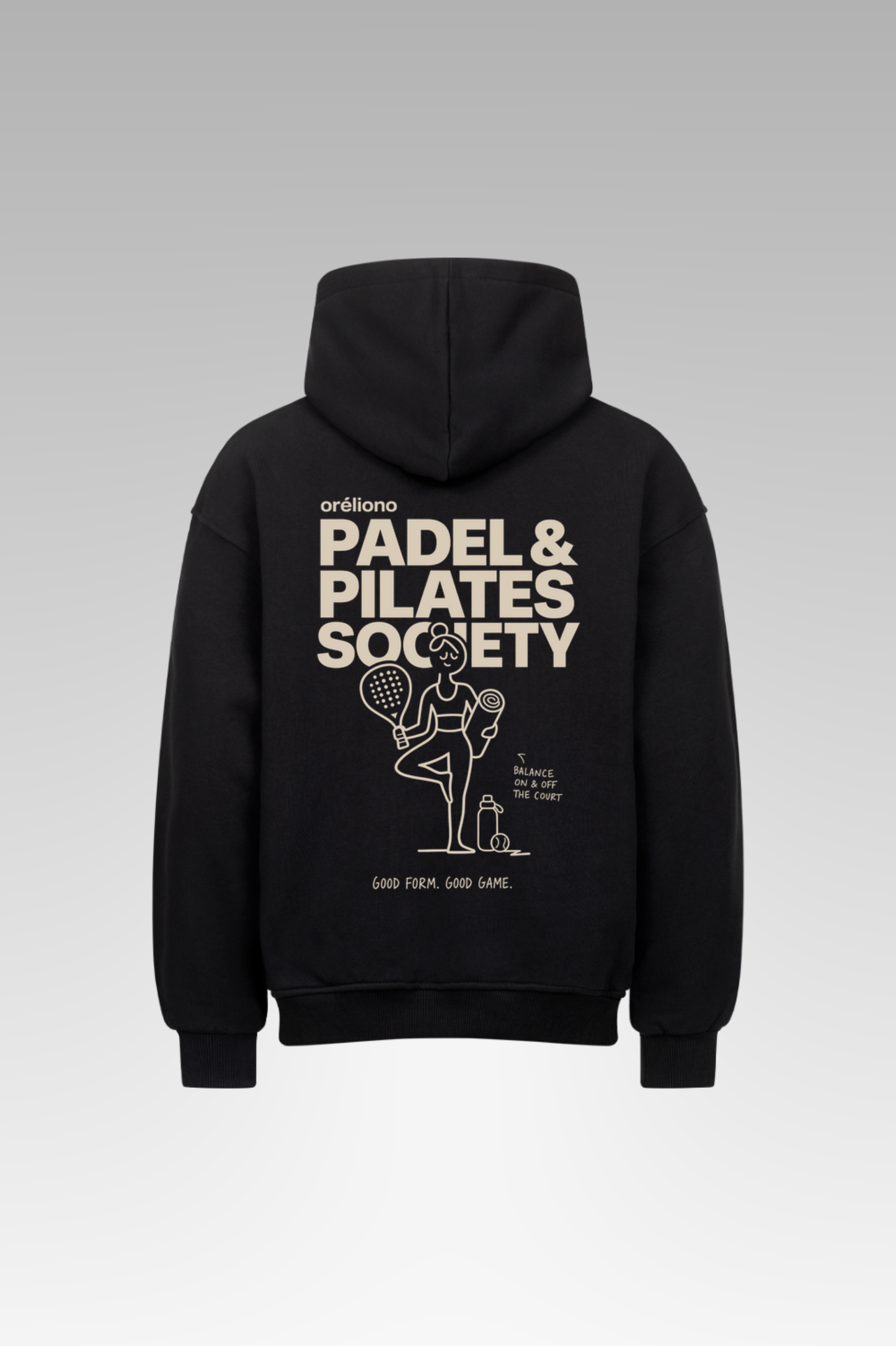 Oversize Padel & Pilates Hoodie