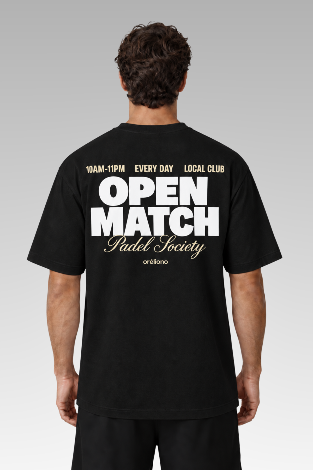 Oversize Open Match Tee