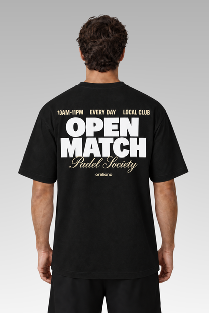 Oversize Open Match Tee