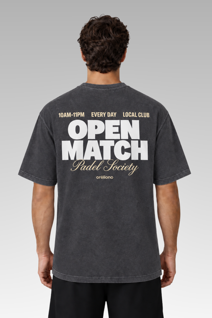 Oversize Open Match Tee