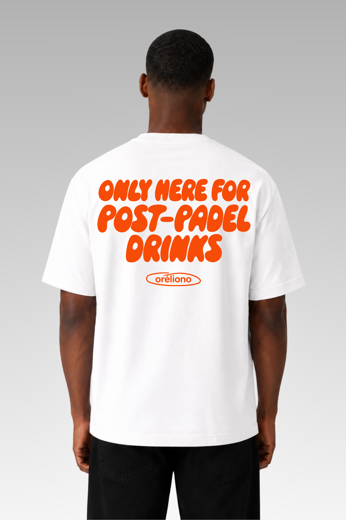 Oversize Post Padel Drinks Tee